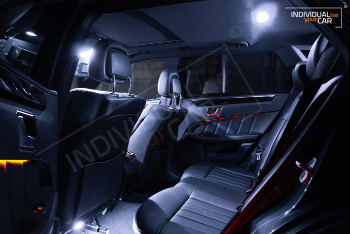 LED Innenraumbeleuchtung SET passend für Mercedes - Benz E-Klasse T-Modell S212 - Cool-White